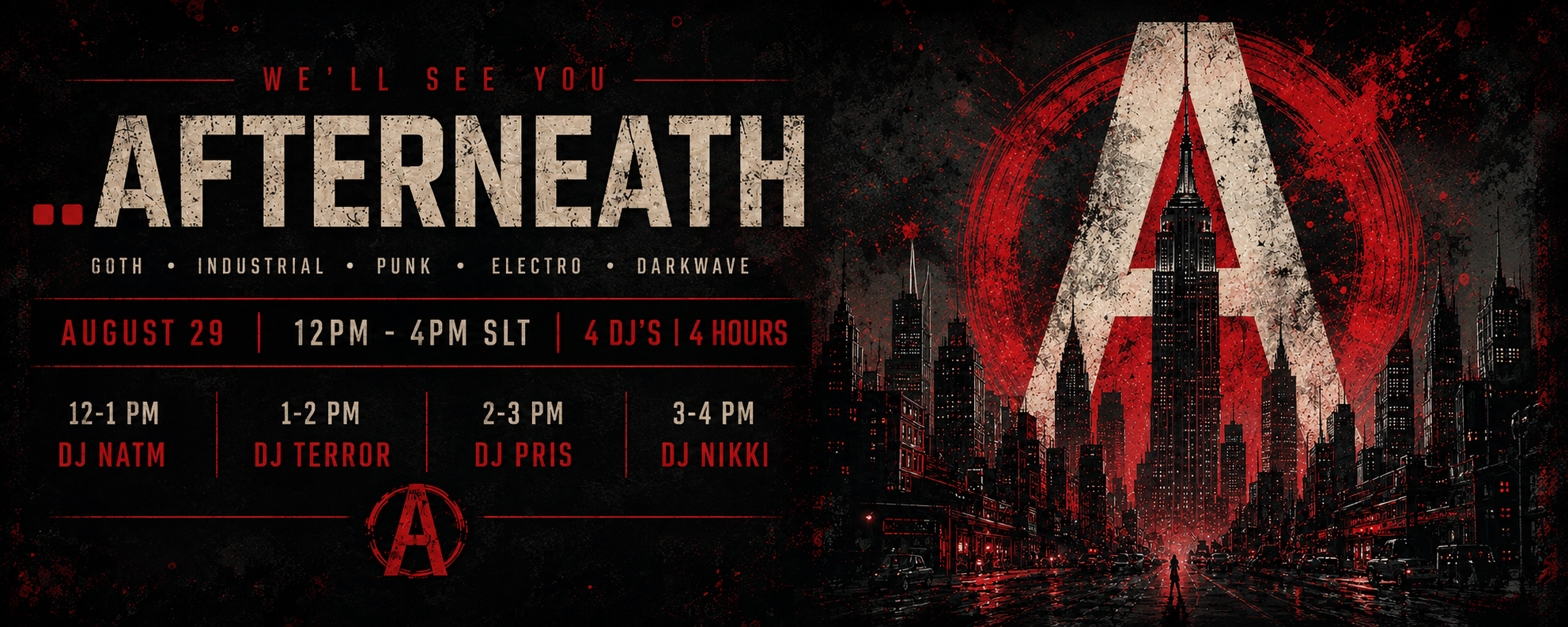 Afterneath event artwork